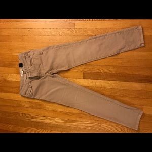 H&M logg khaki’s straight leg